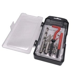 BSEWO 25Pcs M5 X 1.0 Thread Repair Kit,15Pcs M-10 x 1.0 Thread Repair Kit Compatible 10mm Damaged Threads