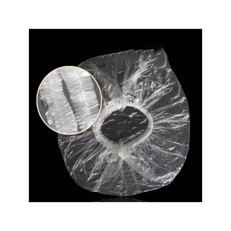 비닐 일회용 헤어캡 100개 Vinyl Disposable Hair Caps 100pcs