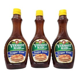 Generic Vermont Maid Syrup 24oz pack of 3 Bottles - The Taste New England Loves (Sugar Free)