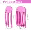 2Pcs Wind Shaping Styling Combs for Fluffy Bangs-2 Sizes(3/6 Teeth)