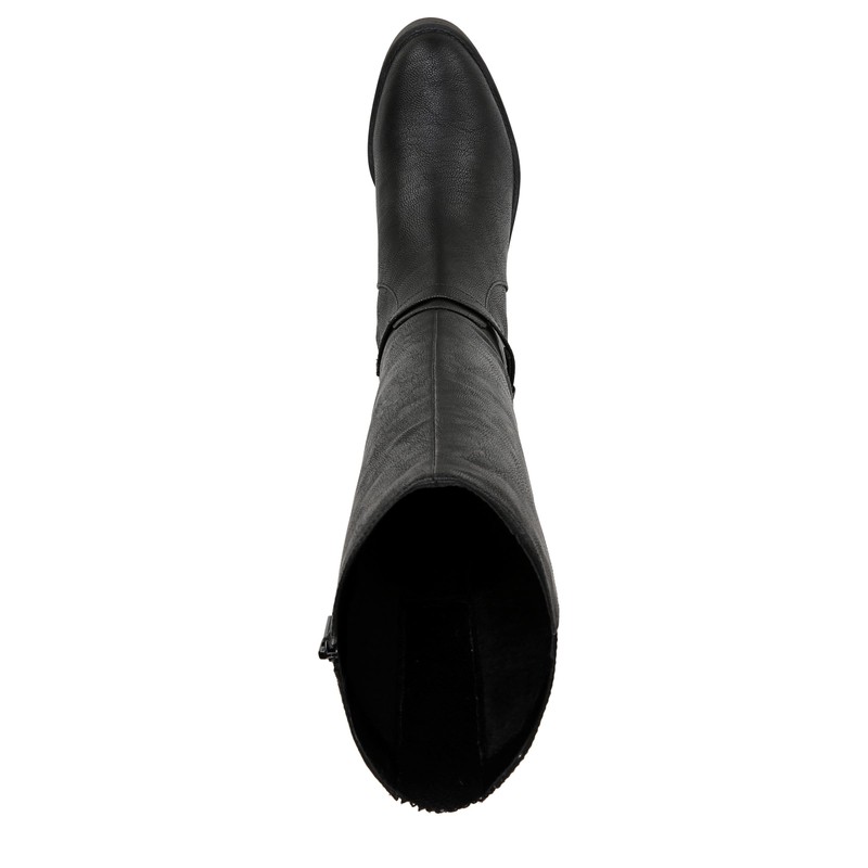 LifeStride Womens Berkley Black Wide Calf 10 W