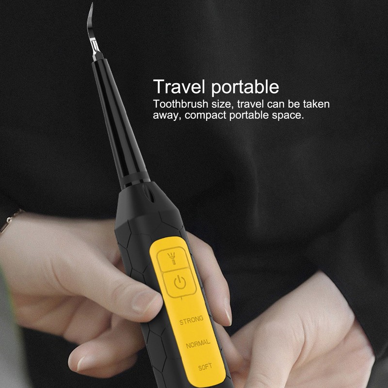 3 Levels Adjustable Ultrasonic Tooth Cleaner Dental Calculus Removal Tool