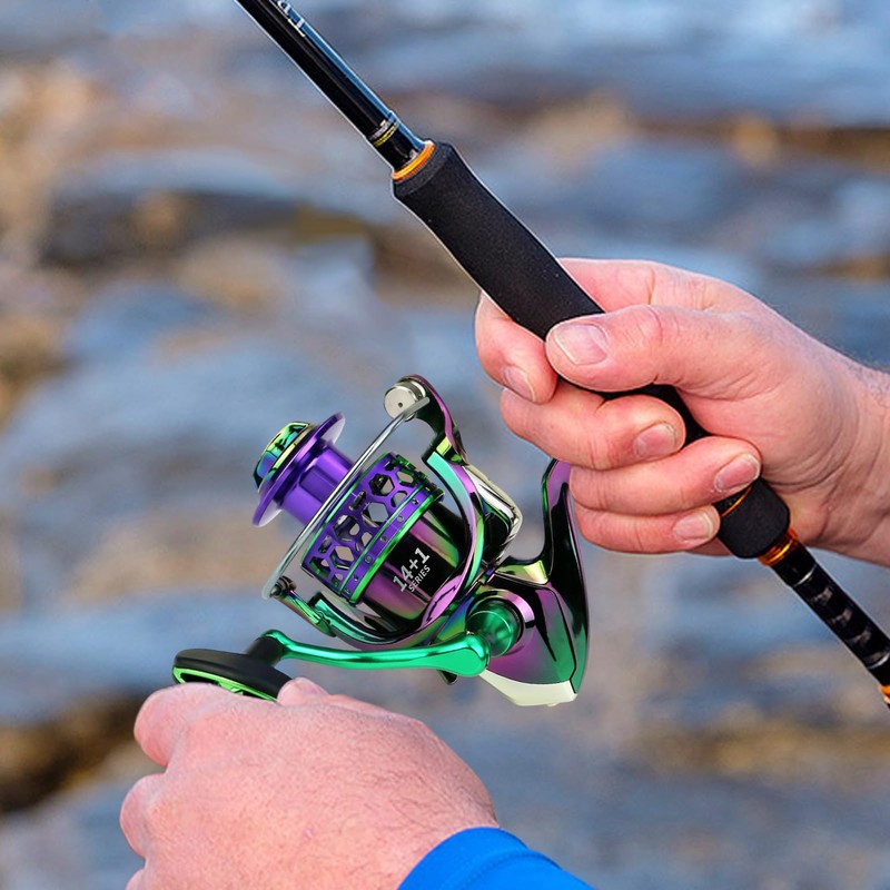 Fishing Reel | Bass Spin Reel,Gear Ratio Wheel Baitcasting Spinner
