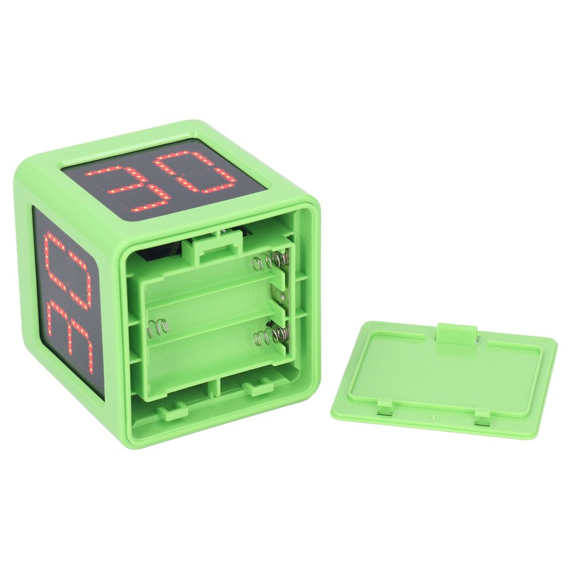 Cube Timer 1.4in 4 Sided Digital Shot Countdown Stopwatch for