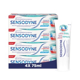 Sensodyne Toothpaste Sensibility and Gums, Protect Enamel and Treat Sensitive Teeth and Gums, 4 x 75ml