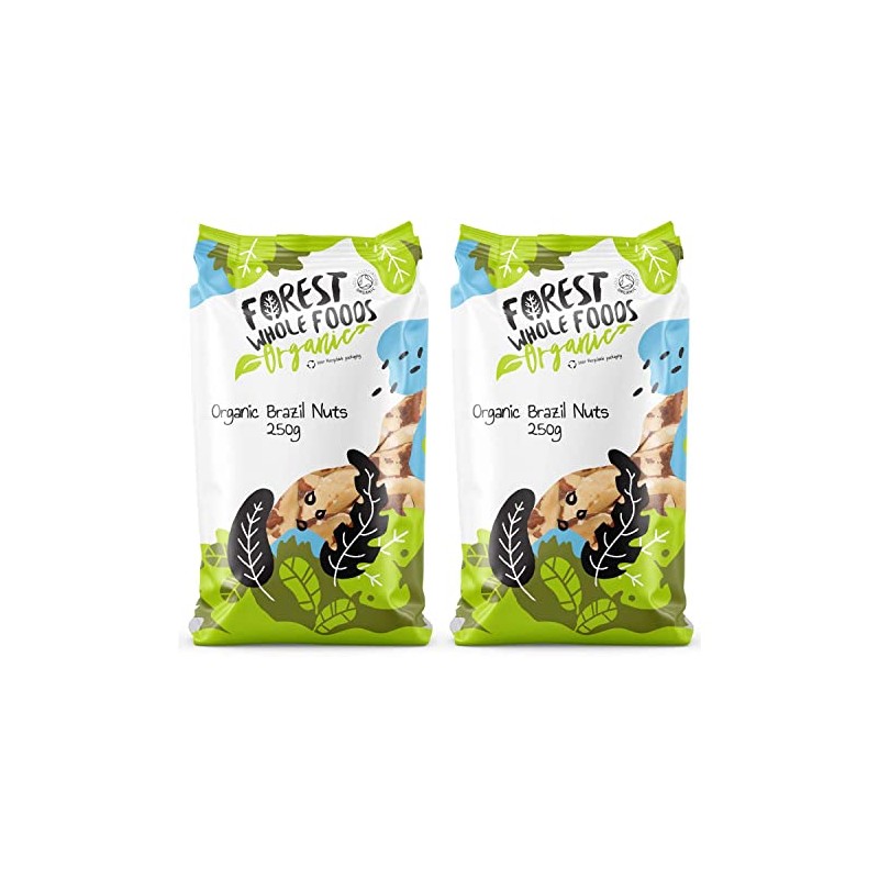 Forest Whole Foods Organic Brazil Nuts 500g