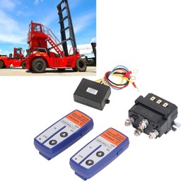 Wireless Winch Remote Control Kit, 12V 250A Winch Relay Remote Winch Controller Contactor Switch for ATV UTV SUV Boats Vehicles Trailers Trucks