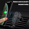Ele-Gate Cargador Inalámbrico Carga Rápida De 10w Con Soporte Auto