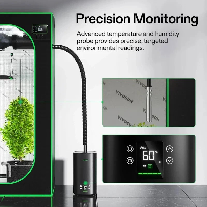 VIVOSUN AeroStream H05 Intelligent Wi-Fi Humidifier 1.32 Gal / 5L