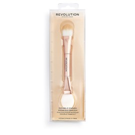 Double-sided masking brush