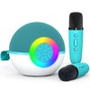Heroange Karaoke Microphone Machine Toys for Kids Adults, Mini Portable