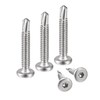 uxcell Hex Socket Self Tapping Screws, #10 x 1-3/8" 410