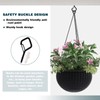 Ticway Outdoor Diamond Anti-Drop Plant Hooks, 20 Pack Spiral Q