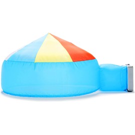 The Original AirFort Build A Fort in 30 Seconds, Inflatable Fort for Kids (Beach Ball Blue)