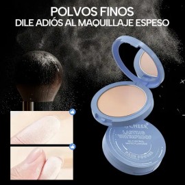 Base Maquillaje Polvo Compacto Fijador Matte 2pcs                                                                                                     