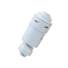 YZMSZ 1/4" O.D. 0.3mpa(3kg) Non-adjustable Water Pressure reducing Protection Valve Regulator Limit Filter Protector Push to Connect Fitting for RO/DI Water Filtration Filter Systems.