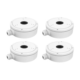 CBM for Hikvision | DS-1280ZJ-M | Value Pack Deal |Junction Box Set in Black & White | Versatile Use, and Cost-Effective Solution for Home & Business Setups (White-4Pack)