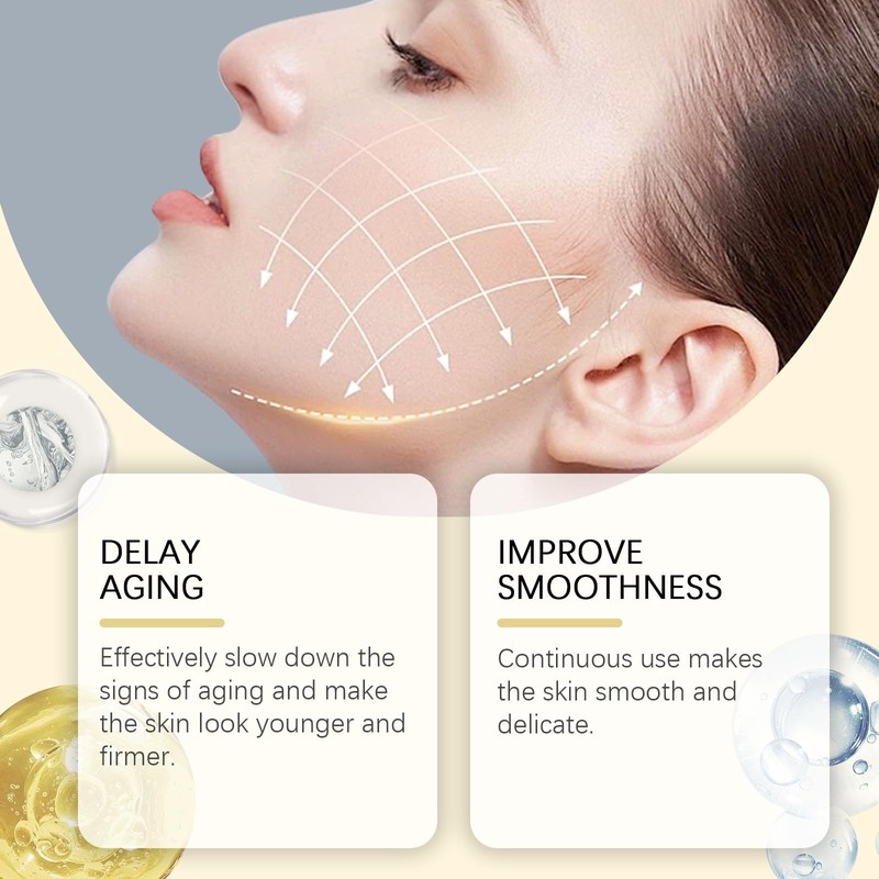 Gold Collagen Anti-Wrinkle Cream, 50 GM, Hydrating, Moisturizing, Firming, Revitalizing