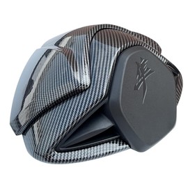 Carbon Fiber Look Rear Tail Fairing Passenger Cowl Seat Cover Compatible with Suzuki GSXR1300 Hayabusa 2021 2022 2023