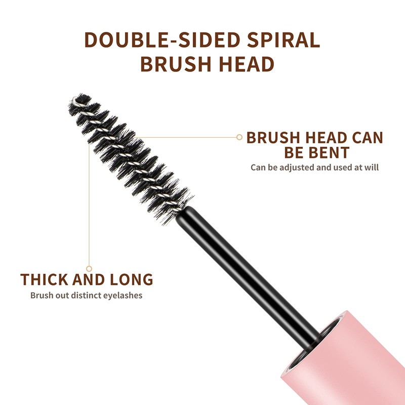 Minkissy 10PCS Mascara Empty Bottle Empty Mascara Tube with Eyelash