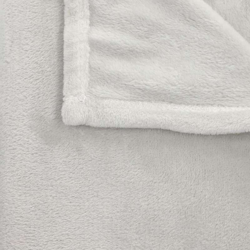 HOMLA Mukava Blanket Light Grey Very Soft 130 x 17