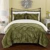 Chic Home Josepha Bedding Set, Twin-XL Comforter, Green