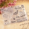 Alphabets Letters Numbles Clear Stamps for Card Making Decoration and