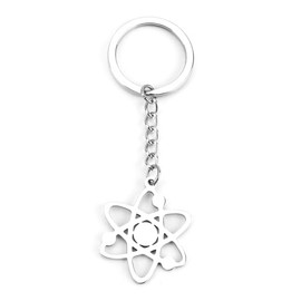 Stainless Steel Hexagram Keyring for Women,Unique Gift for Her,Creative Star Pendant Bag Charm,Beautiful Keychain for Women Birthday,Unique Keyring with Star Pendant,Meaningful Gift for Teachers