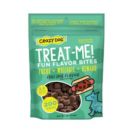 Crazy Dog Treat-Me! Mini Treats: Chili Dog - 4 oz.