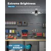 toberich LED Garage Light Bulb, 8000LM Shop Lights 6500K