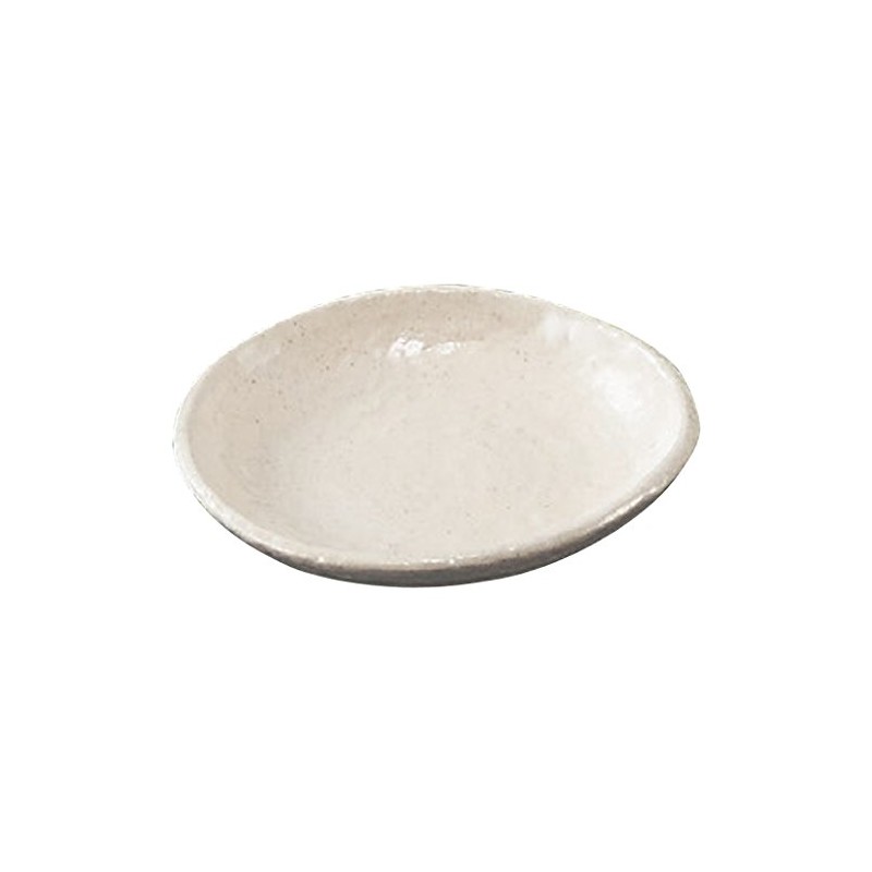 山下工芸(Yamasita craft) なごみ 白5.0皿 14.5×14.5×2.7cm 53602-058