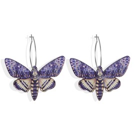 14k Gold Plated Ball U Shape Pin Hoop Earrings Chunky Hoop Earrings Paperclip Convertible Link Chain Earring Drop Dangle Earrings for Women