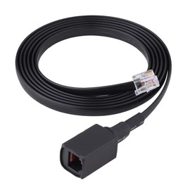 Microphone Extension Cable for 1.5M 6 Pin Removable Separation Handheld Mic Extension Cable Cord for Radio Talkie FT-7800R FT-8800R FT-7900R FT-8900R