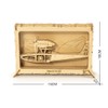 3D Wooden Puzzles Model Airplanes, DIY Macchi M33 Balsa Wood
