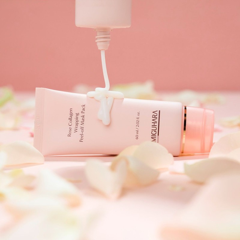 Miguhara Miguehara Rose Collagen Wrapping Peel-Off Mask Pack 60ml