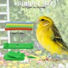 Upriver 40pcs Bird Ring Leg Bands with 1 Installer, 2.3/3mm