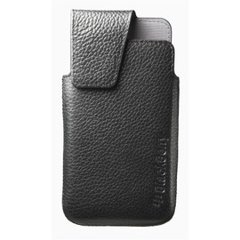Blackberry Leather Swivel Holster for Blackberry Z10 Device - Black