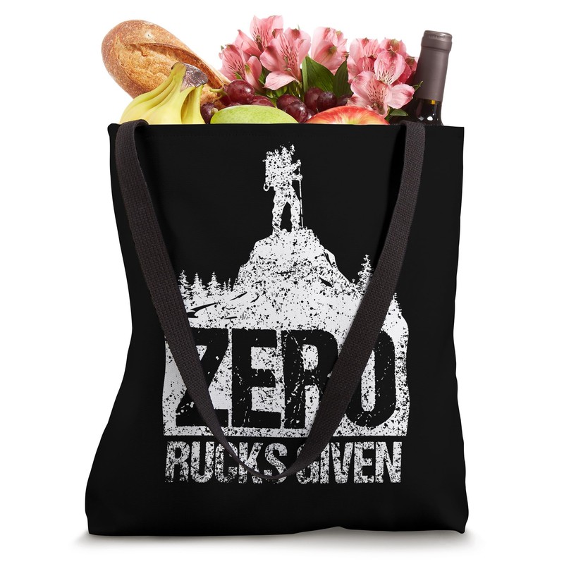 Zero Rucks Given Backpack Workout Ruck Rucksack Rucking Tote Bag