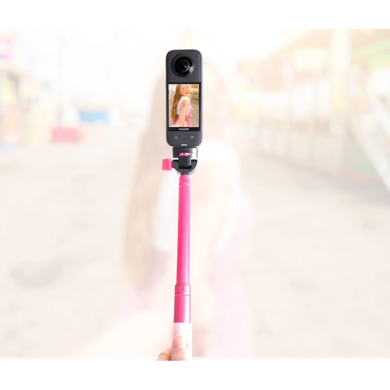 XShot Extendable Selfie Stick Monopod Pole with Matching Comfortable Silicon
