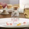 Kate Aspen 12 Piece Vintage Milk Favor Jar, DIY Baby