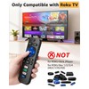2 Pack Replacement Remote Control Only for Roku TV, Compatible