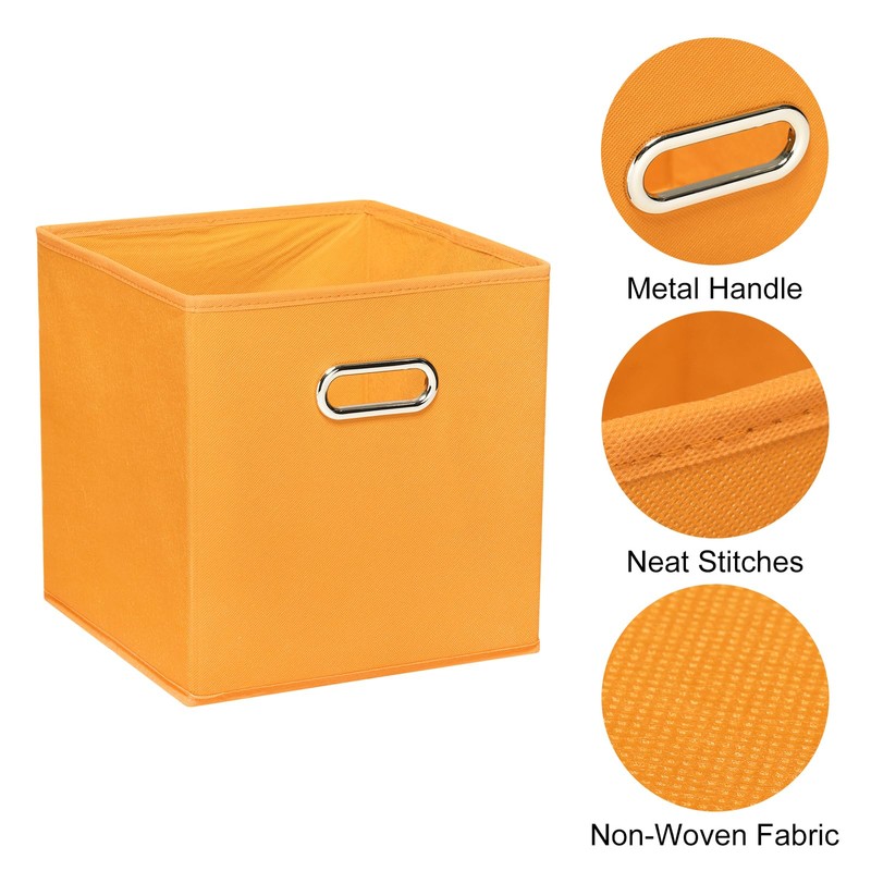 PATIKIL Foldable Storage Cube Bins, Fabric Storage Bins Cube Organizer