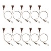 10 Pack Picture Rail Hanging System Picture Hanging Hardware Kit,