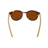 Gamswild WM1228 Sunglasses Bamboo Fashion Glasses Women Men Red Brown