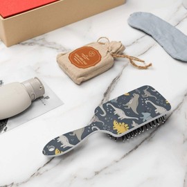 Cqinifu - Cepillo de pelo para niños antiestático con cojín de aire, cepillo desenredante para adultos y niños