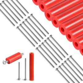 Outlet Spacers - Electrical Outlet Box Extender Kit by SPACERR - Electrical Switch and Receptacle Spacers 22 Pack (6 Tubes and 16 Screws)