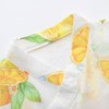 BINIDUCKLING Baby Kimono Style Wrap Over Bodysuit Soft Muslin Fabric