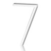 5" Metal Floating House Numbers,Ranslen White Zinc Alloy Solid Modern