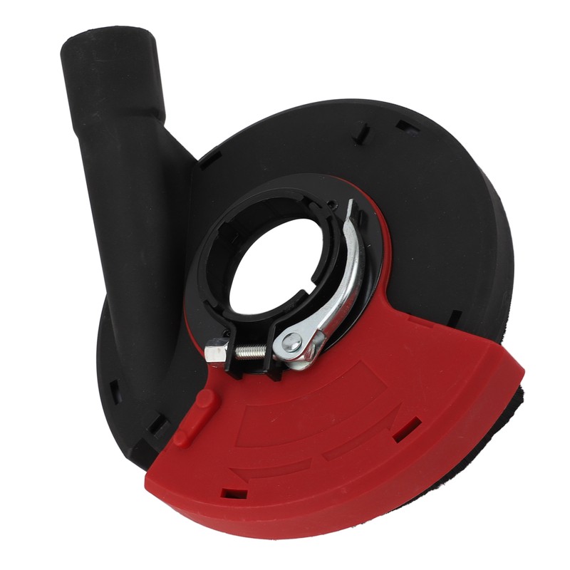 5 In Power Grinding Dust Shroud Iron PA66 Red Black