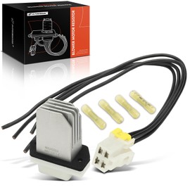 A-Premium HVAC Blower Motor Resistor with Wire Harness Compatible with Nissan & Infiniti Vehicles - Rogue, Sentra, Pathfinder, Maxima, Titan, NV1500, NV2500, NV3500, Rogue Select, Sport, QX60, G20